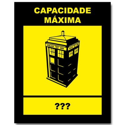 Placa Decorativa Doctor Who - Mod.01